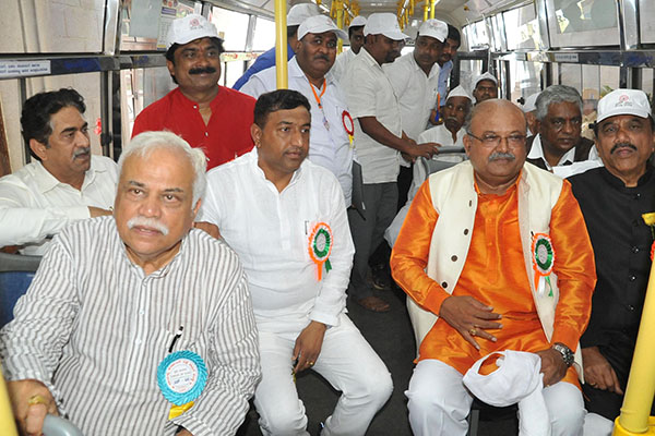 ಸಾರಿಗೆ ಬಸ್ ಗಳನ್ನು ಬಳಸಿ ಜಾಗತಿಕ ತಾಪಮಾನ ಇಳಿಸಿ: ರೇವಣ್ಣ